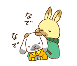4 rabbit brothers 2 sticker #5220554