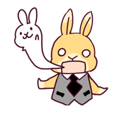 4 rabbit brothers 2 sticker #5220555