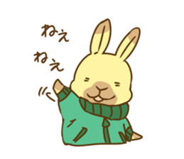 4 rabbit brothers 2 sticker #5220558