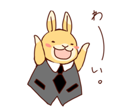 4 rabbit brothers 2 sticker #5220559