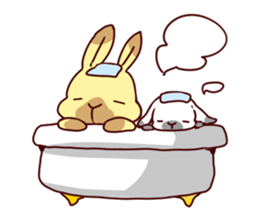 4 rabbit brothers 2 sticker #5220563