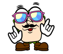 Mr. Hand something happen? 2 sticker #5220647