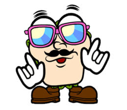 Mr. Hand something happen? 2 sticker #5220647