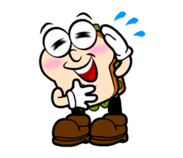 Mr. Hand something happen? 2 sticker #5220648