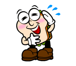 Mr. Hand something happen? 2 sticker #5220648