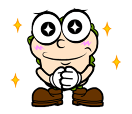 Mr. Hand something happen? 2 sticker #5220650