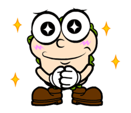 Mr. Hand something happen? 2 sticker #5220650