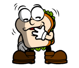 Mr. Hand something happen? 2 sticker #5220653