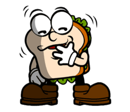 Mr. Hand something happen? 2 sticker #5220653