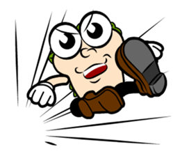 Mr. Hand something happen? 2 sticker #5220654