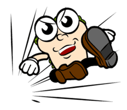 Mr. Hand something happen? 2 sticker #5220654