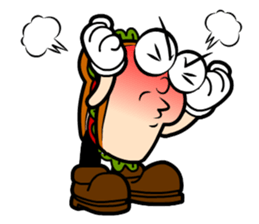 Mr. Hand something happen? 2 sticker #5220656