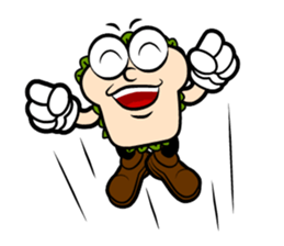 Mr. Hand something happen? 2 sticker #5220659