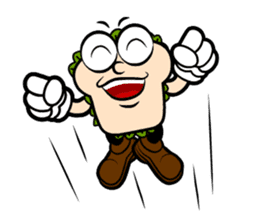 Mr. Hand something happen? 2 sticker #5220659