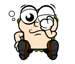 Mr. Hand something happen? 2 sticker #5220660