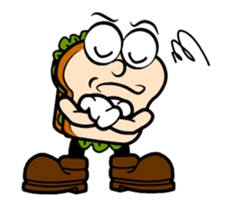 Mr. Hand something happen? 2 sticker #5220661