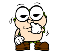 Mr. Hand something happen? 2 sticker #5220662