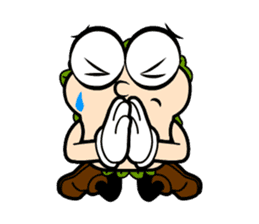 Mr. Hand something happen? 2 sticker #5220671