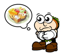 Mr. Hand something happen? 2 sticker #5220677