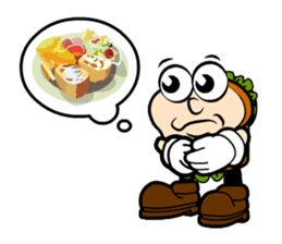 Mr. Hand something happen? 2 sticker #5220677