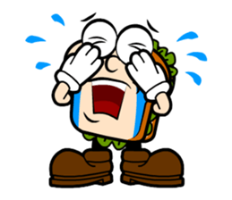 Mr. Hand something happen? 2 sticker #5220678