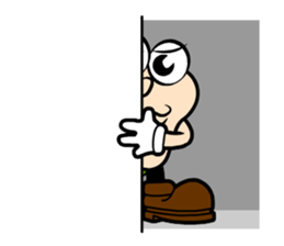 Mr. Hand something happen? 2 sticker #5220682