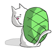Tortoise cat (season) sticker #5221653