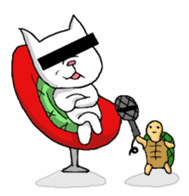 Tortoise cat (season) sticker #5221659