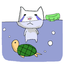 Tortoise cat (season) sticker #5221663