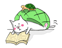 Tortoise cat (season) sticker #5221677