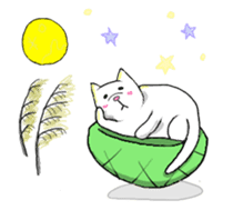 Tortoise cat (season) sticker #5221678