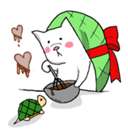 Tortoise cat (season) sticker #5221683