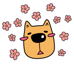 Mood of dog sticker #5222073