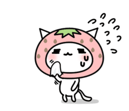 Cute cat of strawberry vol.2 sticker #5222131