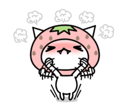 Cute cat of strawberry vol.2 sticker #5222145