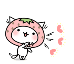 Cute cat of strawberry vol.2 sticker #5222146
