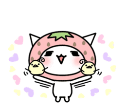 Cute cat of strawberry vol.2 sticker #5222162