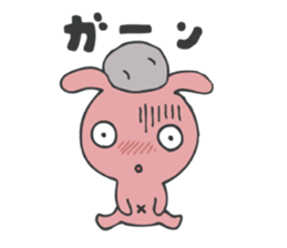 love love bunny sticker #5222270