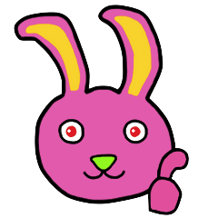 Colorful Pretty Bunny