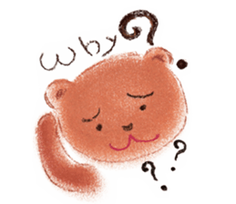 HONWAKAKUMATAN(Warm and friendly bear) sticker #5223565
