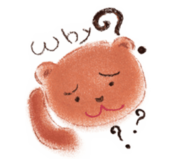 HONWAKAKUMATAN(Warm and friendly bear) sticker #5223565