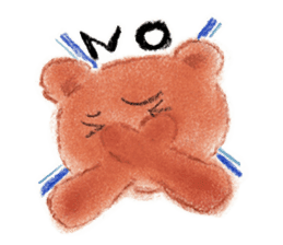 HONWAKAKUMATAN(Warm and friendly bear) sticker #5223589