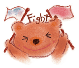 HONWAKAKUMATAN(Warm and friendly bear) sticker #5223590