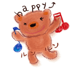 HONWAKAKUMATAN(Warm and friendly bear) sticker #5223592