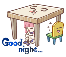 Table and chairs sticker #5224042