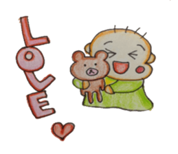 Cute Chi-chan sticker #5224566