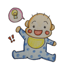 Cute Chi-chan sticker #5224578