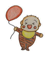 Cute Chi-chan sticker #5224580