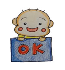 Cute Chi-chan sticker #5224590