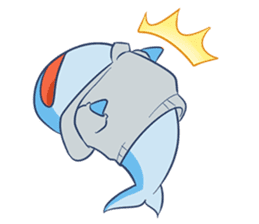 James The Whale sticker #5224888